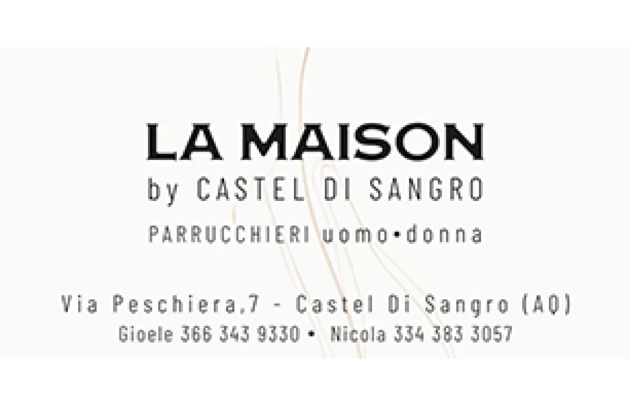 Banner Le Maison Castel Di Sangro 306 per 198 pixel